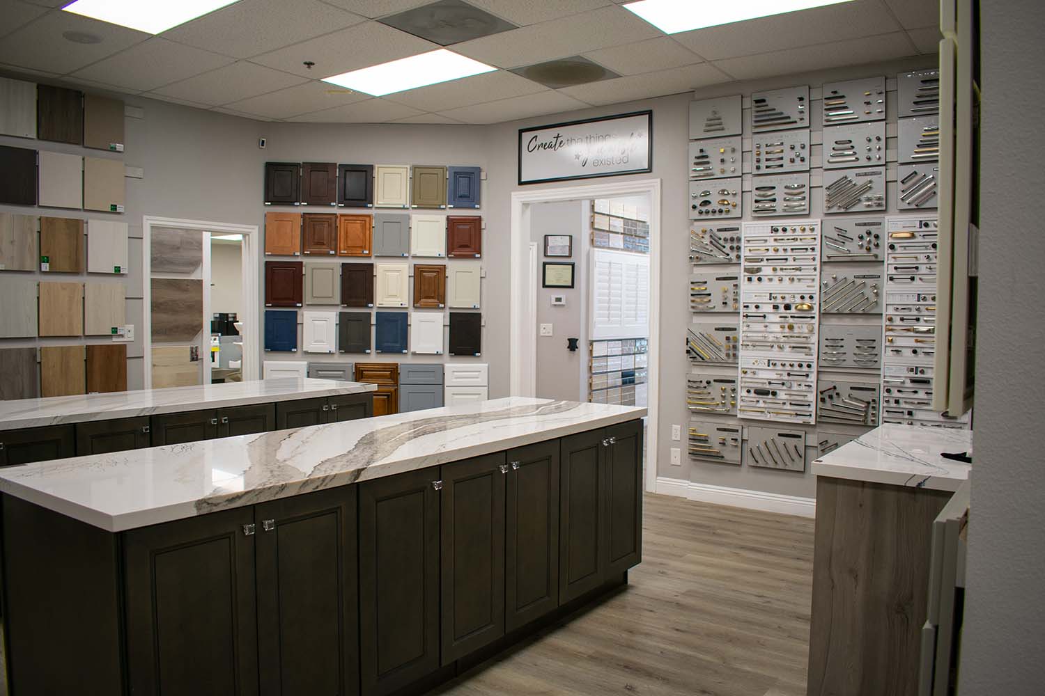 Capital Home Remodeling Center cabinet wall
