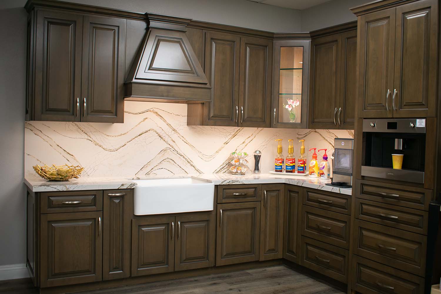 Capital Home Remodeling Center showroom kitchen